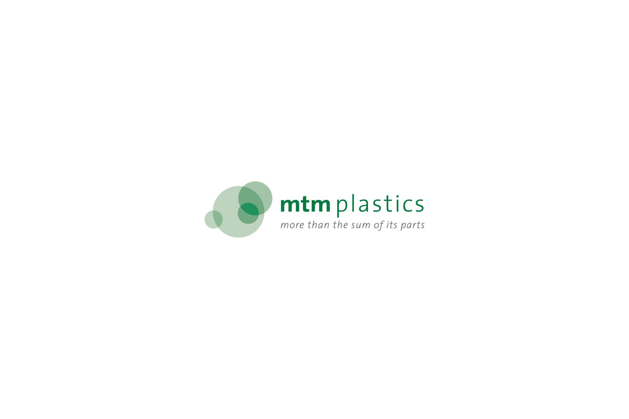 Werbeagentur aus Nordhausen/Thüringen für Grafikdesign und Webseiten: Logo der mtm plastics für die Industrie