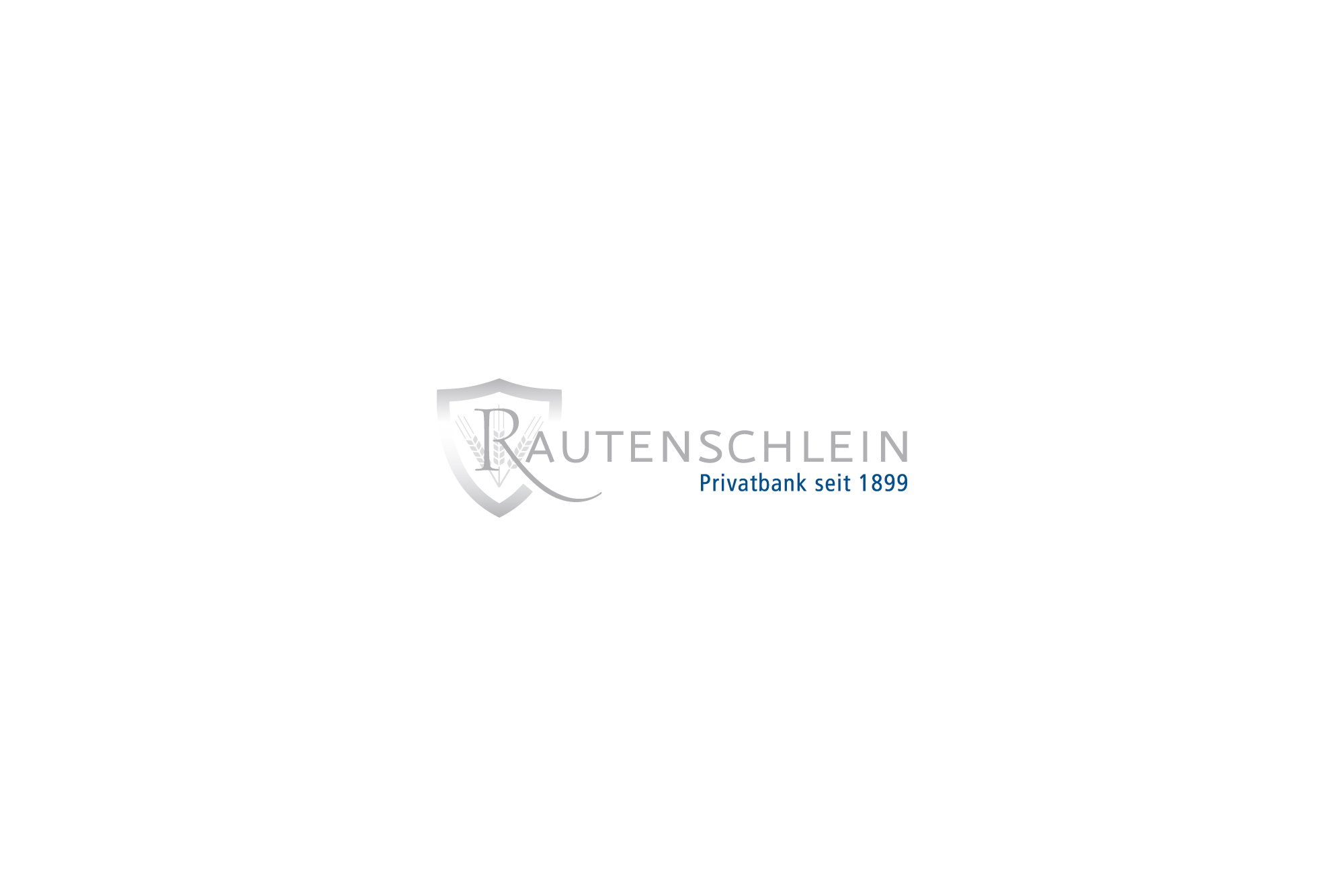 Werbeagentur aus Nordhausen/Thüringen für Grafikdesign und Webseiten: Logo des Bankhauses Rautenschlein, einer Niedersächsischen Privatbank