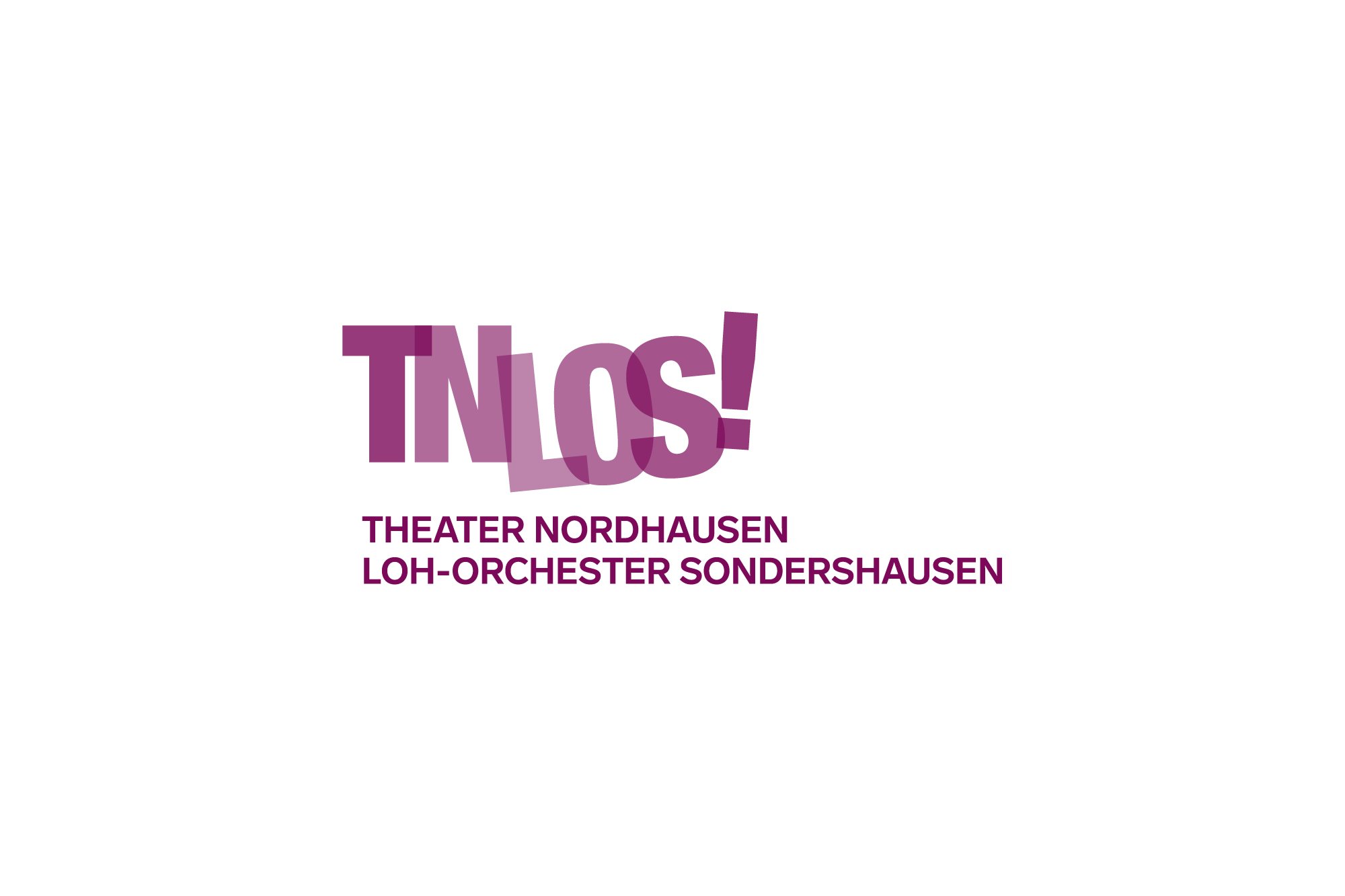 Werbeagentur aus Nordhausen/Thüringen für Grafikdesign und Webseiten: Logo „TN LOS!“ des Theaters Nordhausen/Loh-Orchesters Sondershausen