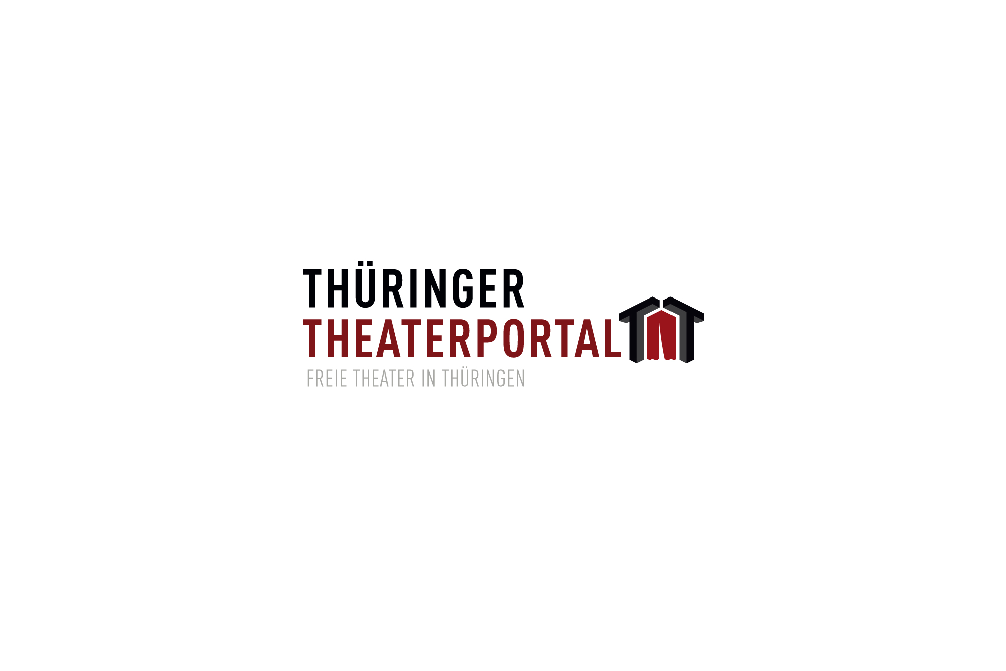 Werbeagentur aus Nordhausen/Thüringen für Grafikdesign und Webseiten: Logo des Thüringer Theaterportals der freien Theater in Thüringen